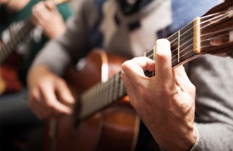 Man playing guitar